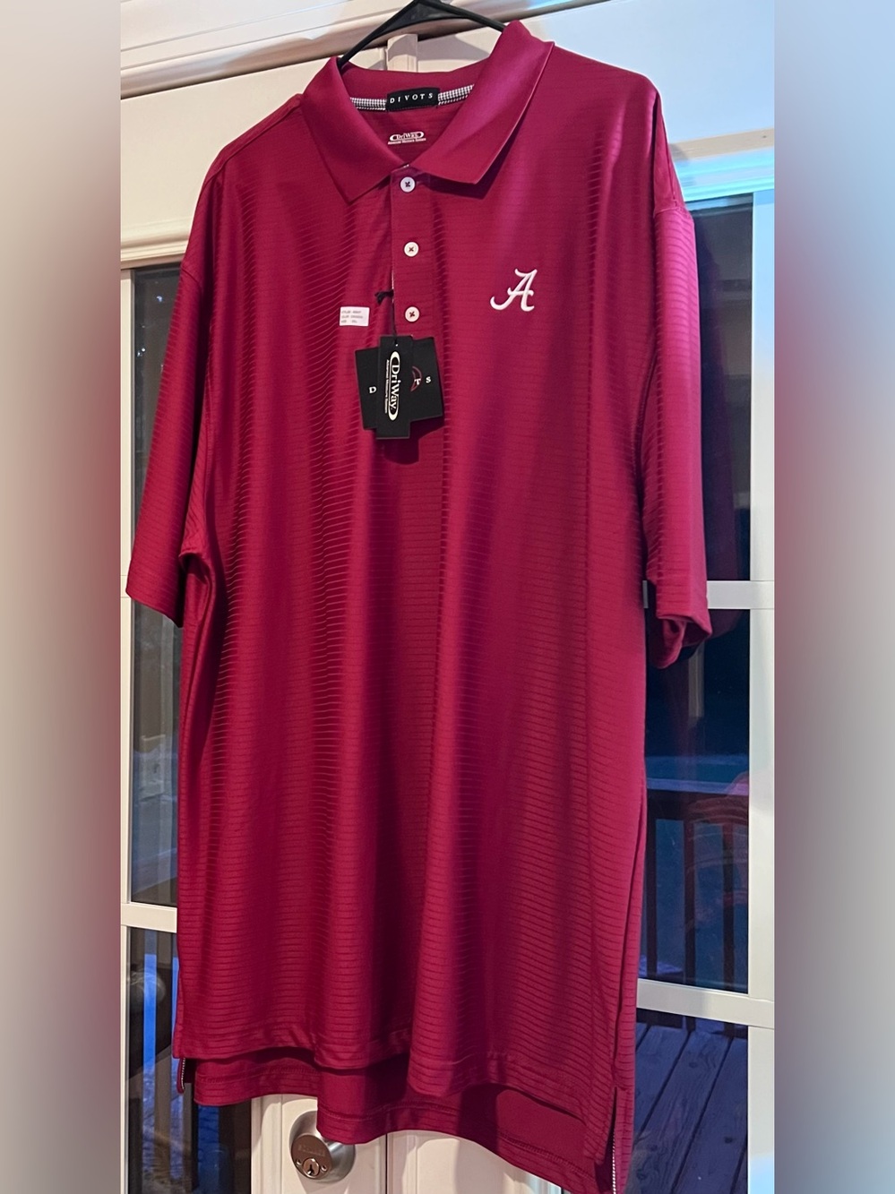 University of Alabama Men's Short-Sleeve Button-Up